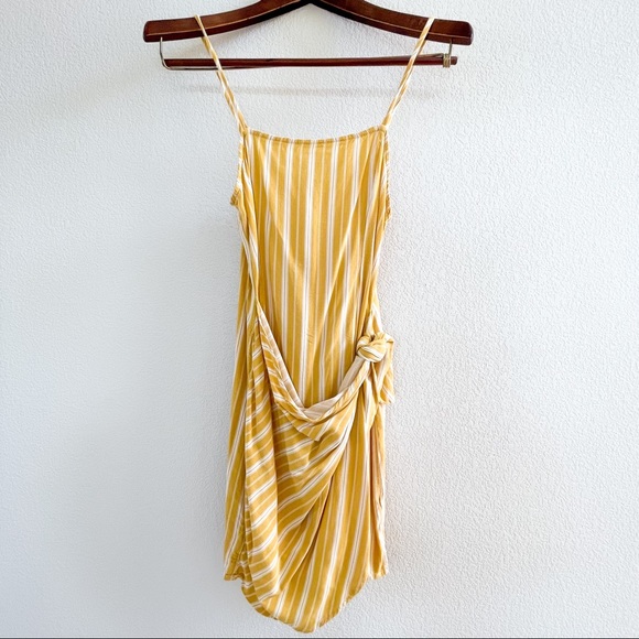 Urban Outfitters Yellow Wrap Dress - Picture 7 of 9